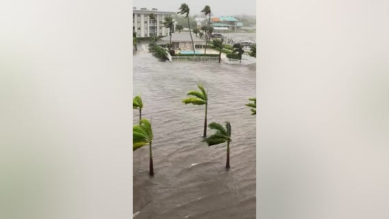 Hurricane Ian storm surge in Naples