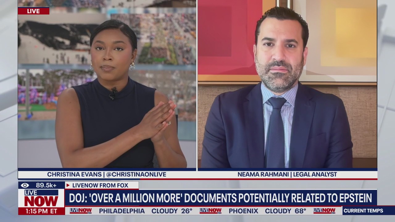 DOJ: 'Over a million more' Epstein-linked docs