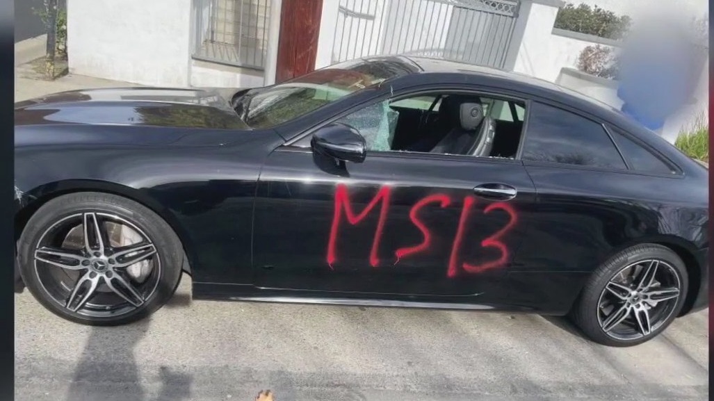 Northridge residents hit by 'MS-13' graffiti