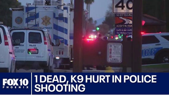 Suspect dead, K9 hurt in Scottsdale Police shooting