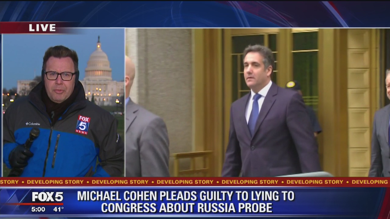 Trump's ex-lawyer Michael Cohen admits lies about Russian real estate deal