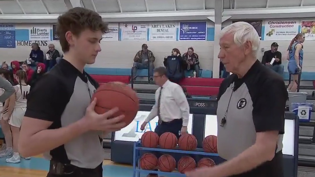 18-year-old referee follows grandpa's footsteps