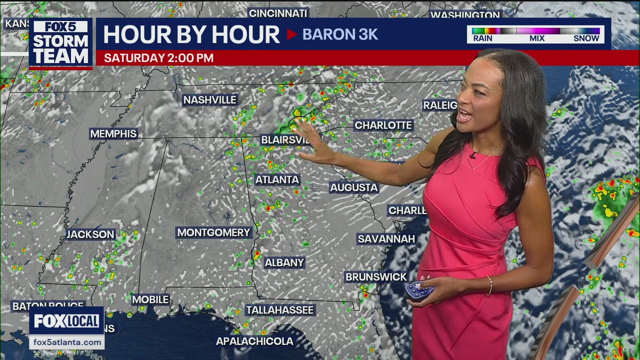 Thursday afternoon forecast | FOX 5 Atlanta