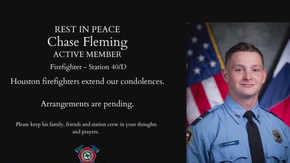 Houston firefighter killed in off-duty crash