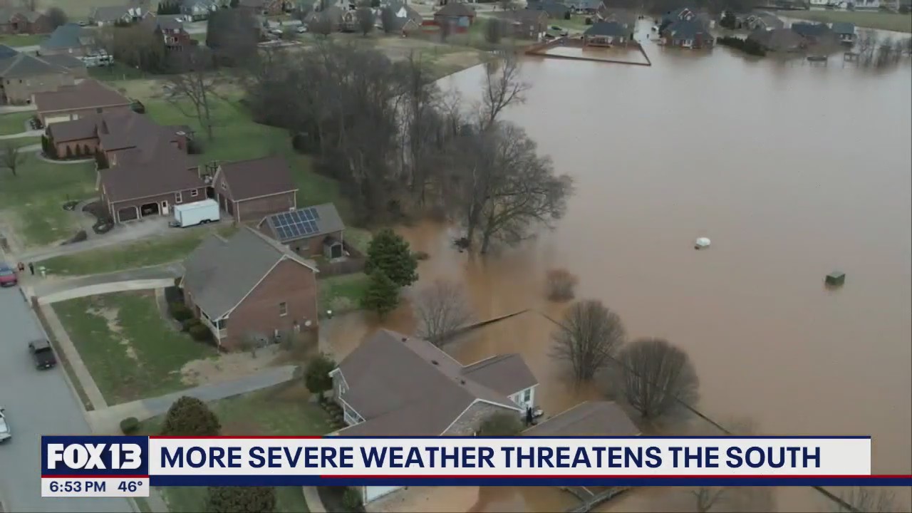 More severe weather threatens the South