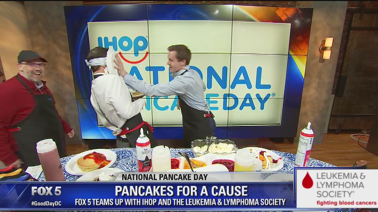 Preparing to celebrate National Pancake Day