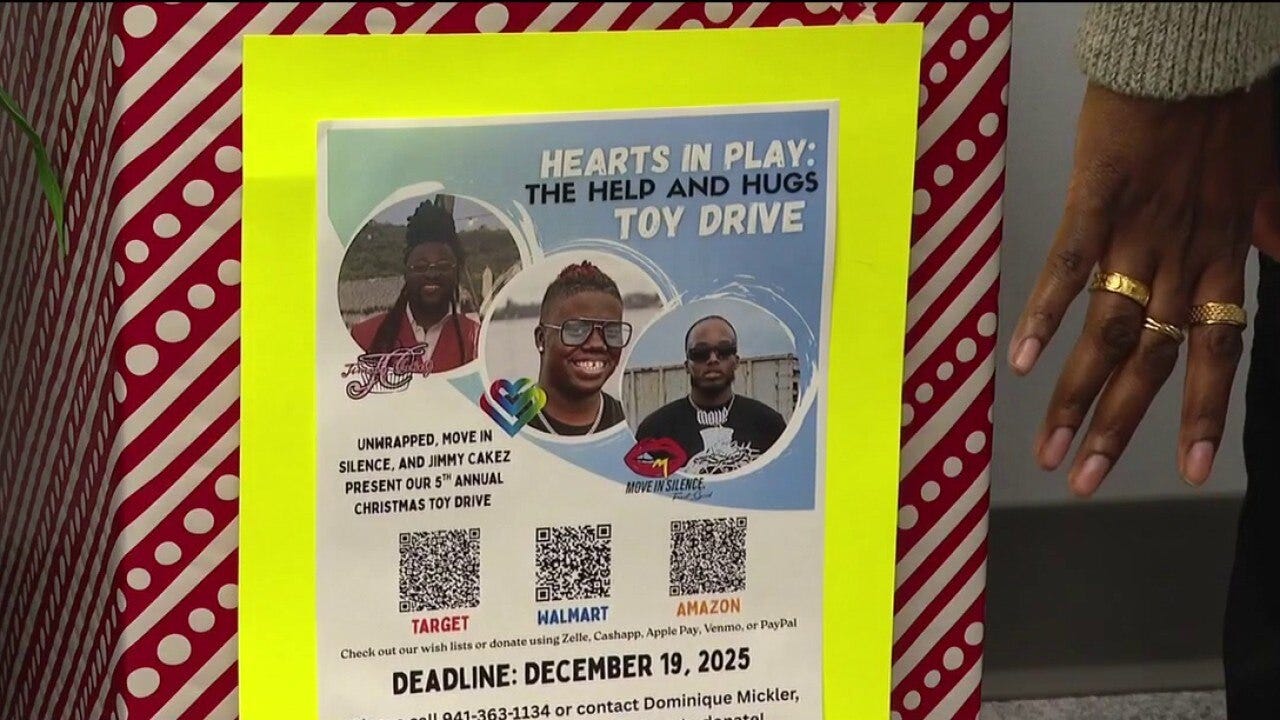 Toy drive for foster kids