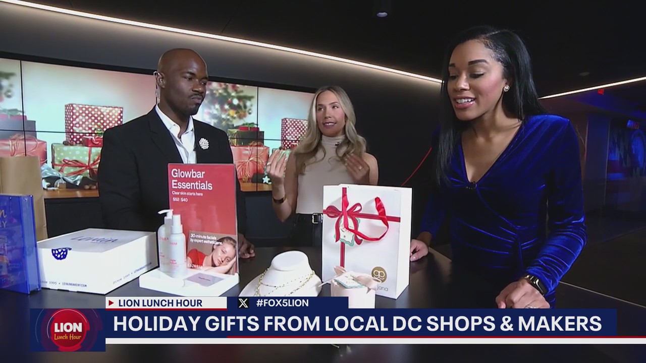Holiday gifts from local DC makers