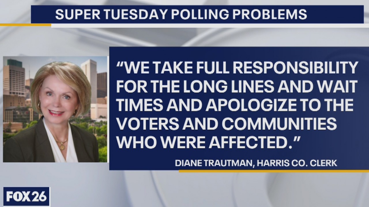 Harris County polling woes - What's Your Point?