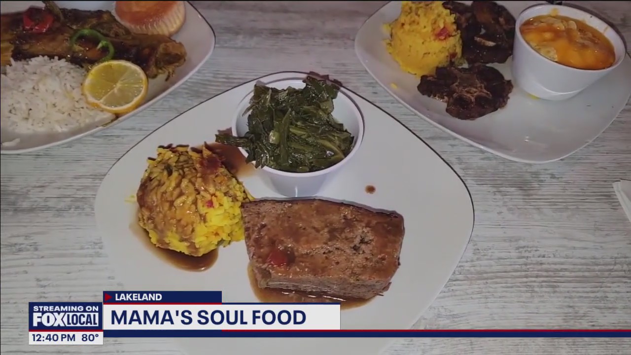 Fresh Southern cooking at Mama's Soul Food Restaurant