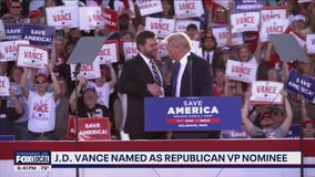 J.D. Vance named as Republican VP nominee