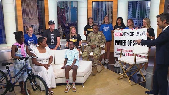 Giving thanks to local military families for their sacrifices on Independence Day