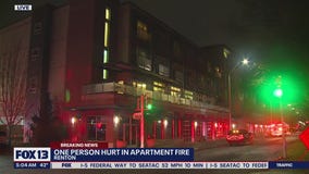 1 person hurt in Renton apartment fire