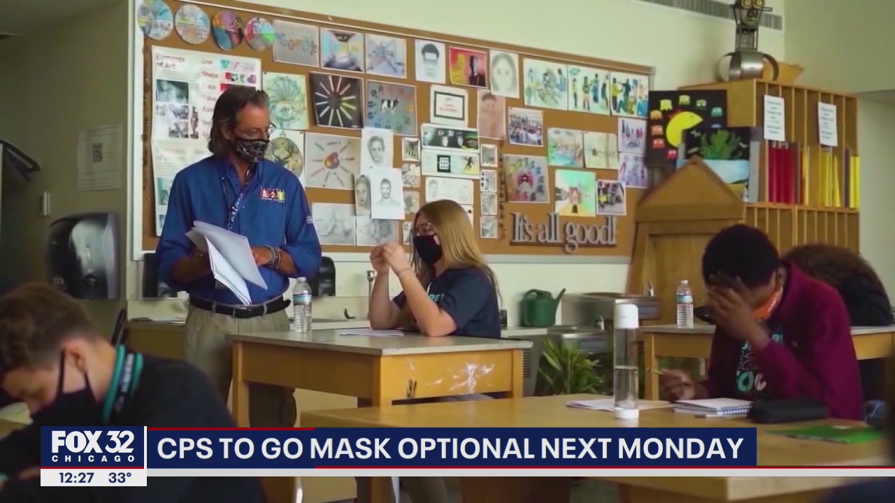 Chicago Public Schools to go mask-optional starting next week