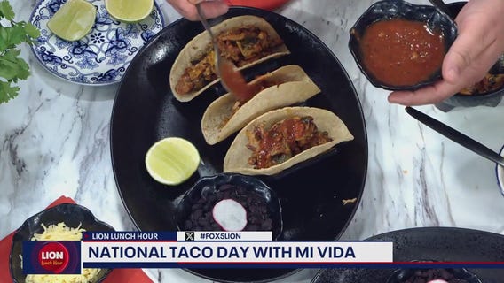 Mi Vida cooks up all sorts of tacos for National Taco Day!