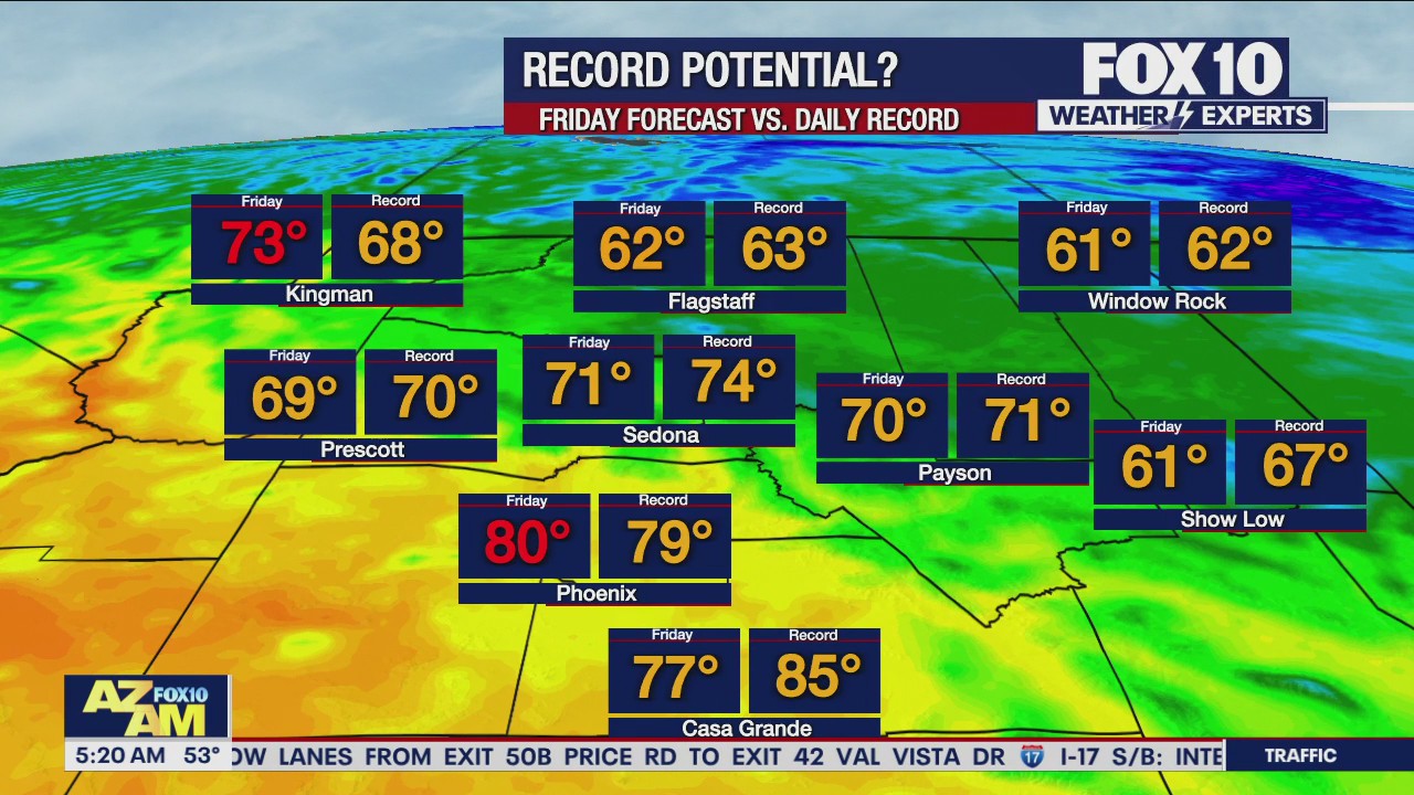 Morning Weather Forecast - 12/10/25 | FOX 10 Phoenix