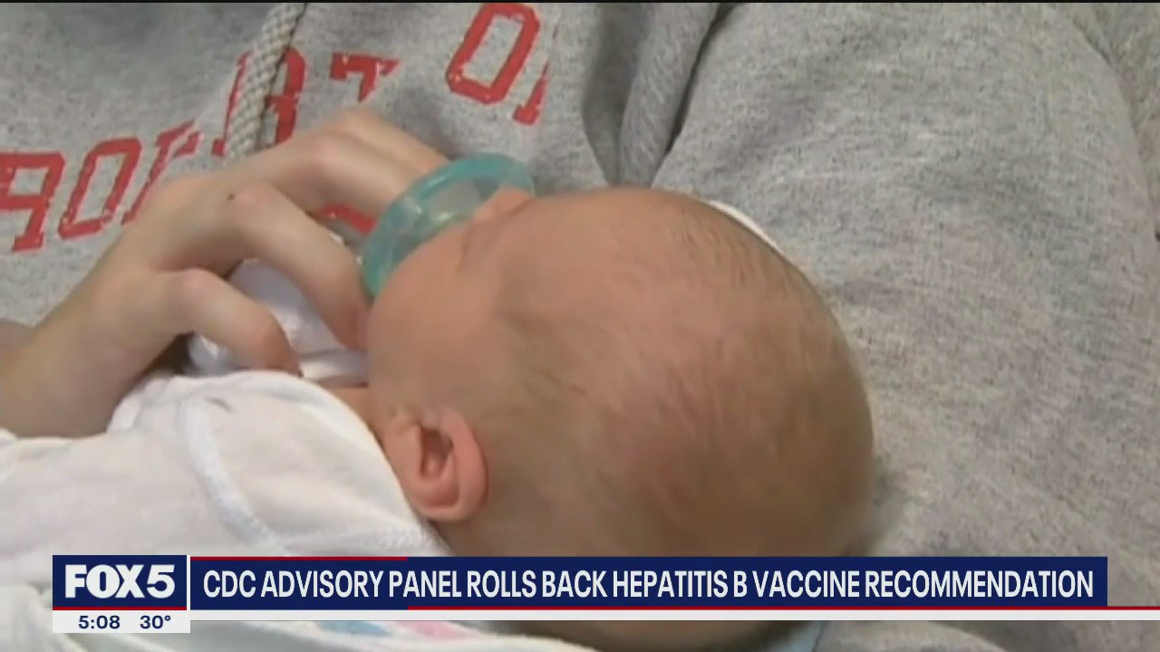 CDC advisory panel rolls back Hep B vaccine recommendation