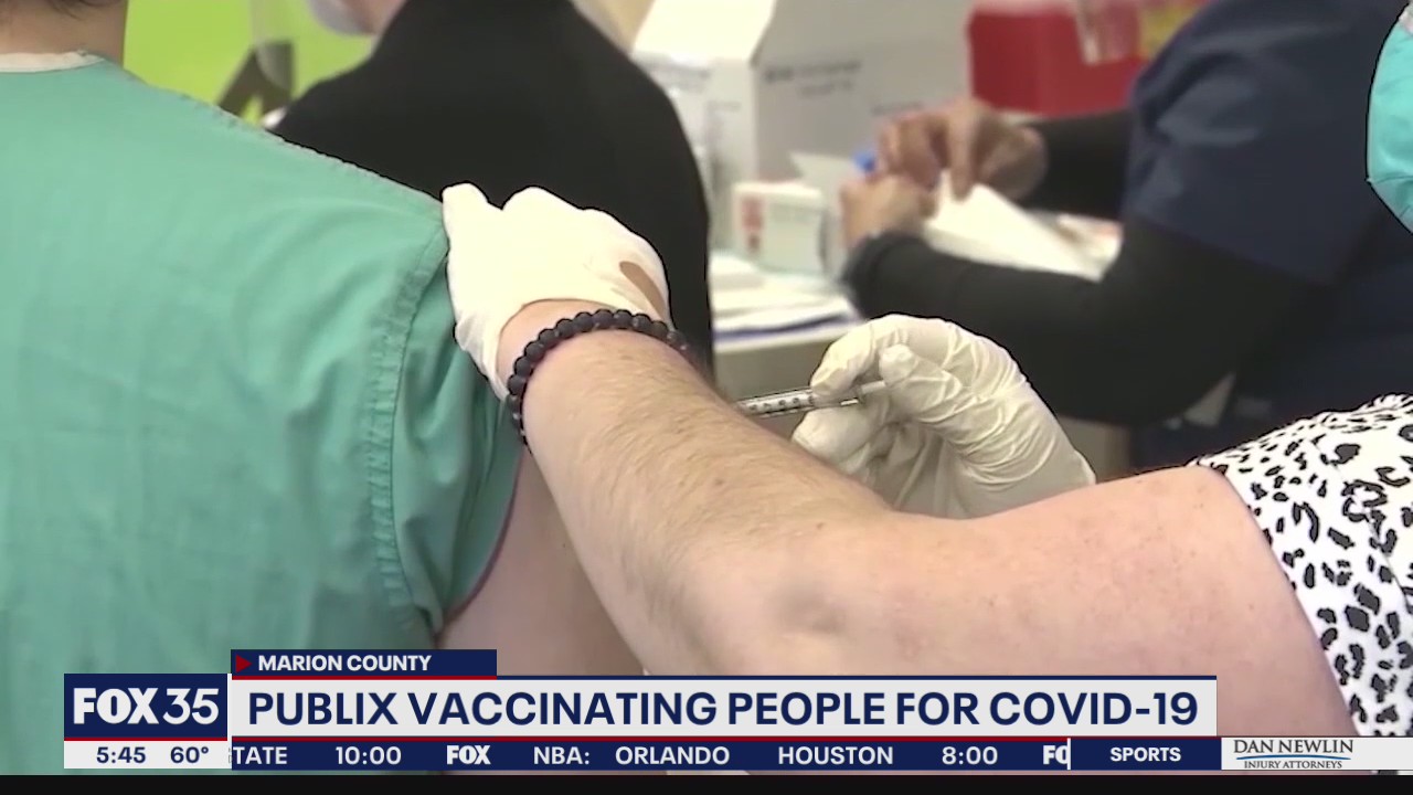 Publix vaccinating people for COVID-19