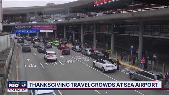 Tips to avoid Thanksgiving travel crowds at SEA Airport