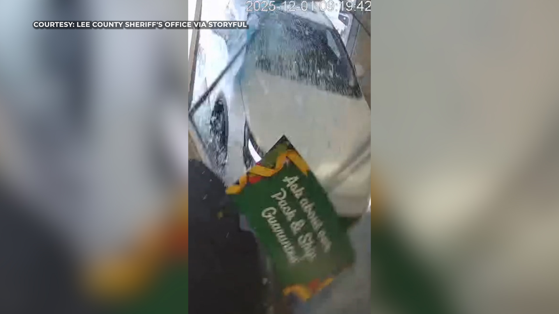 Car crashing into Florida storefront caught on camera