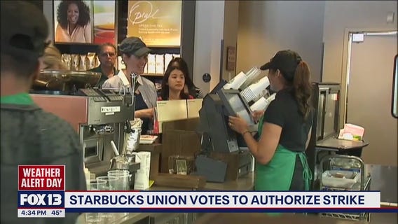 Starbucks union votes to authorize strike