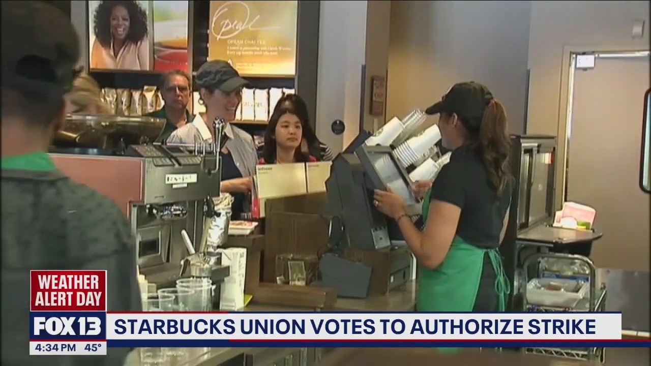 Starbucks union votes to authorize strike