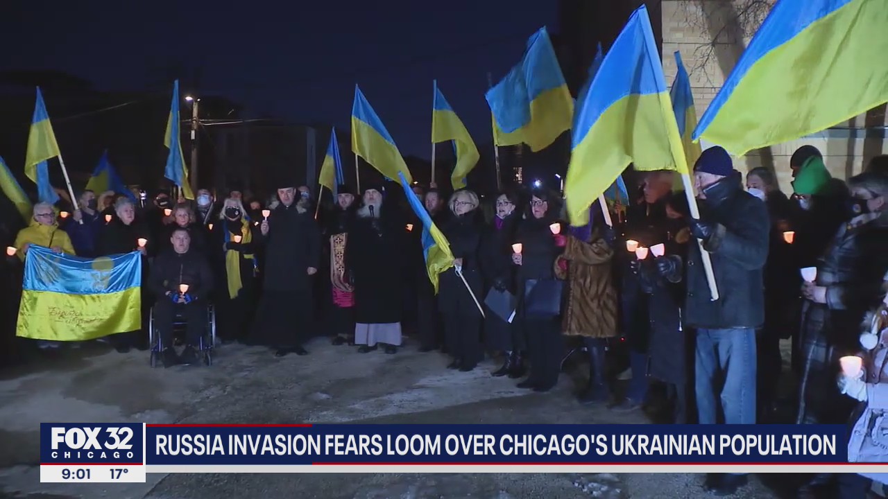 Ukrainians come together in Chicago to pray for peace as threat of war looms