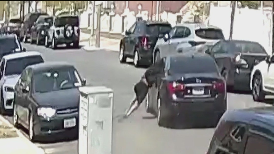 Bronx man dragged by stolen car in caught-on-camera theft | FOX 5 New York
