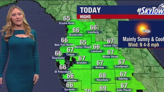 Tampa weather | Monday morning forecast