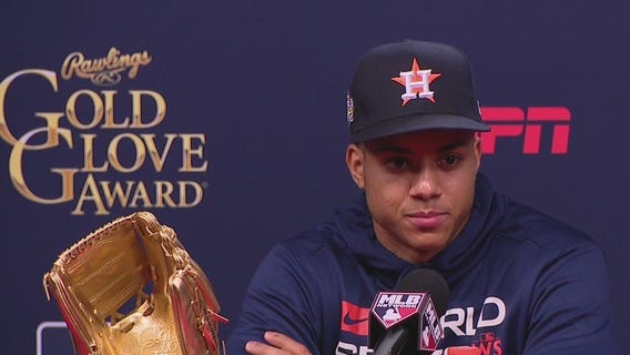 Astros' Jeremy Pena becomes first rookie shortstop to win Gold Glove