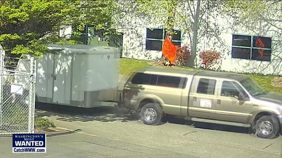 WANTED: Bold business truck and trailer thieves