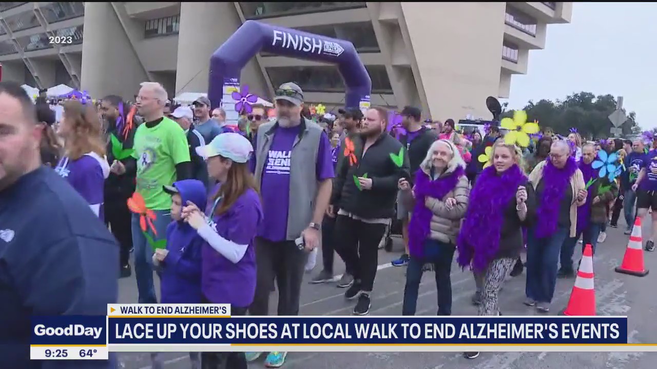 Local walk to end Alzheimer's in Dallas