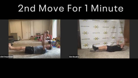 The benefit of a super short workout with Ben Boudro and Xceleration Fitness