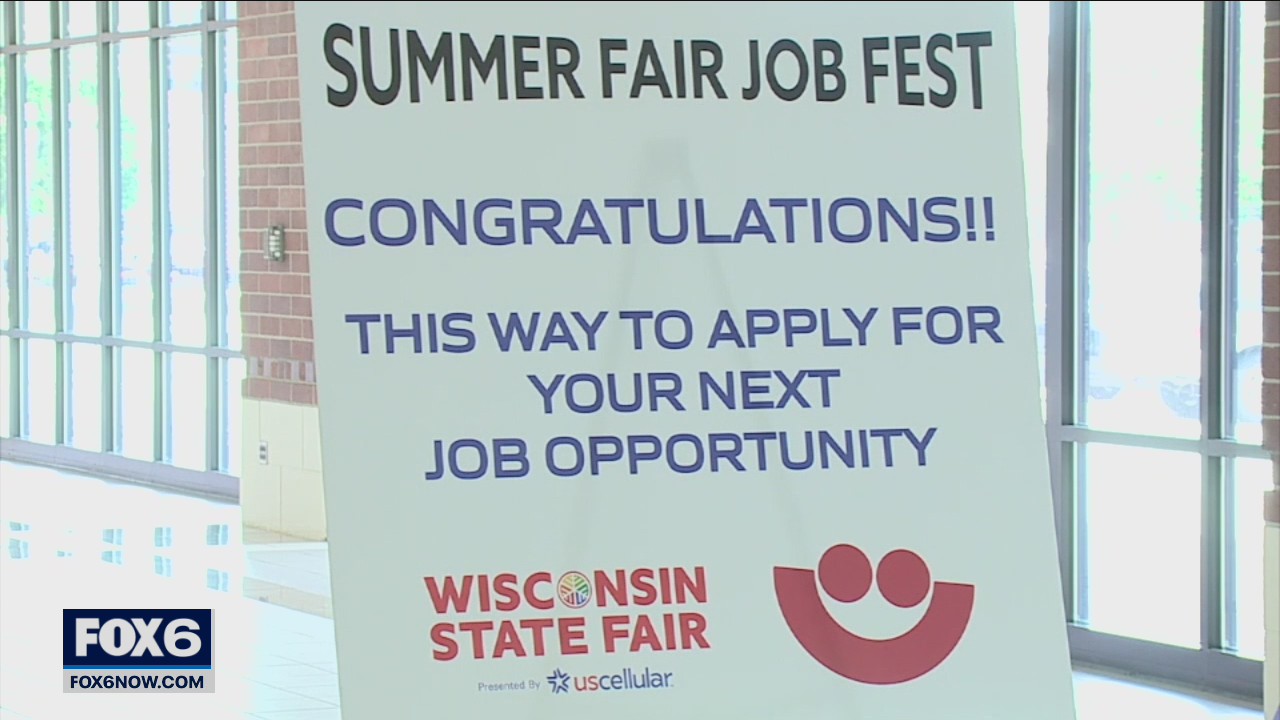 Wisconsin State Fair, Summerfest hold 'Job Fest' hiring event