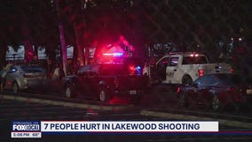 Seven people hospitalized after shots fired at Lakewood park