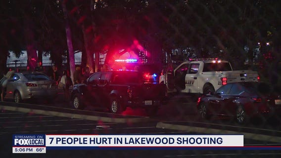 Seven people hospitalized after shots fired at Lakewood park