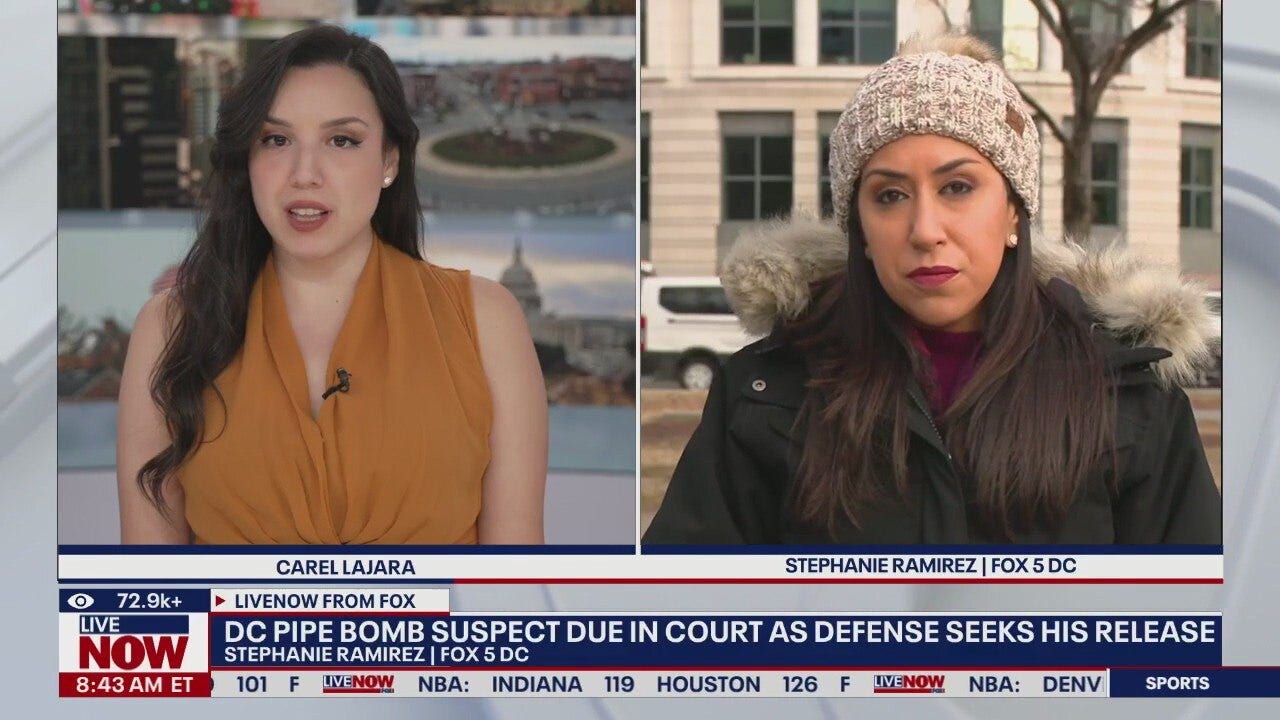 Jan. 6 DC pipe bomb suspect due in court