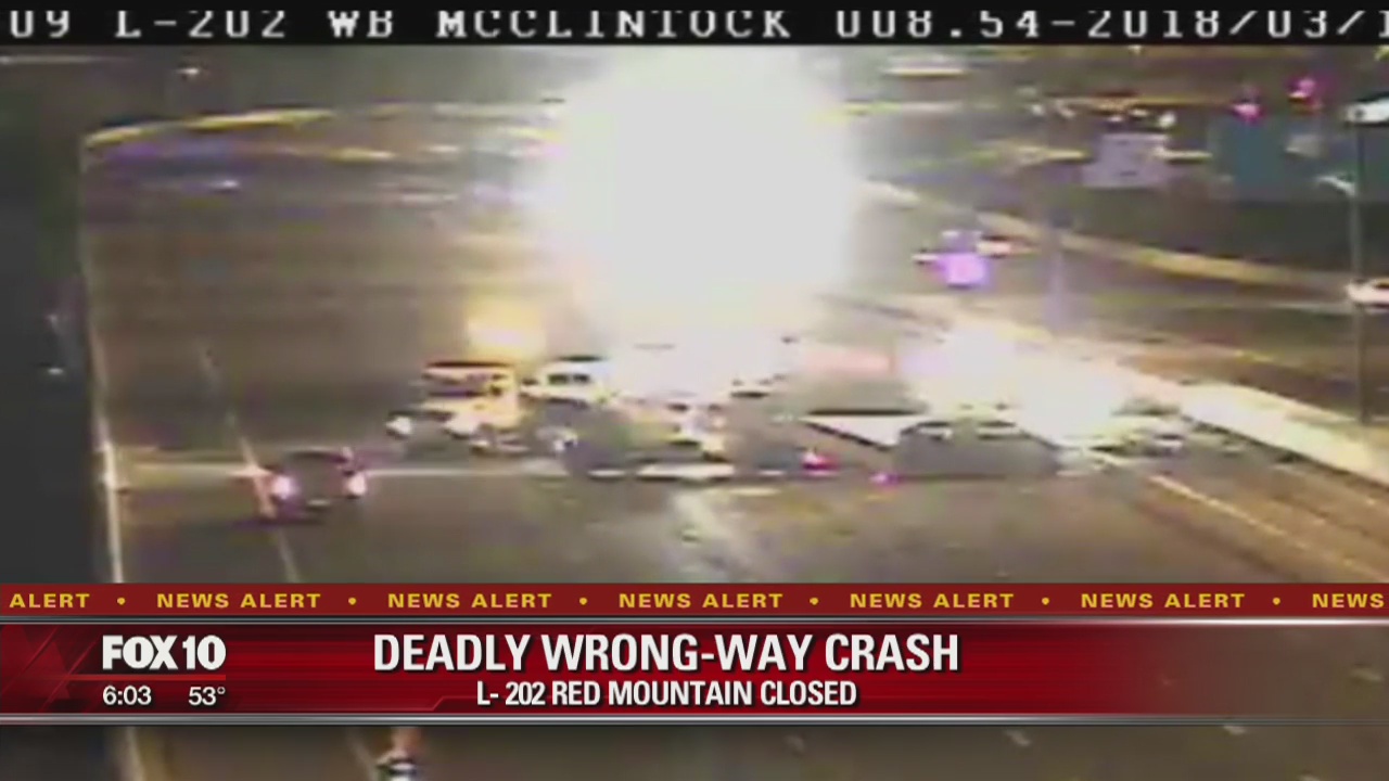 Deadly wrong-way crash | FOX 10 Phoenix