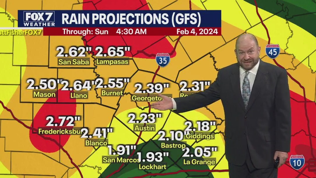Austin weather: Rain chances later this week | FOX 7 Austin