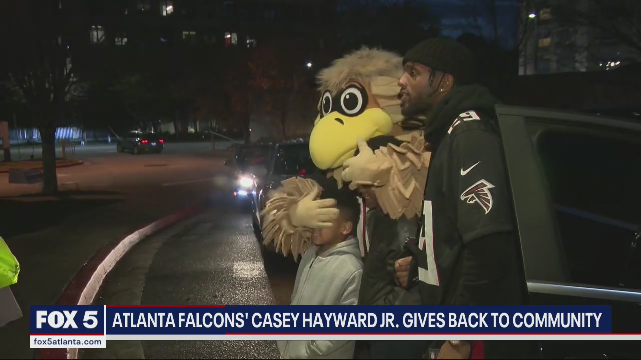 Atlanta Falcons' Casey Hayward Jr. gives back to community