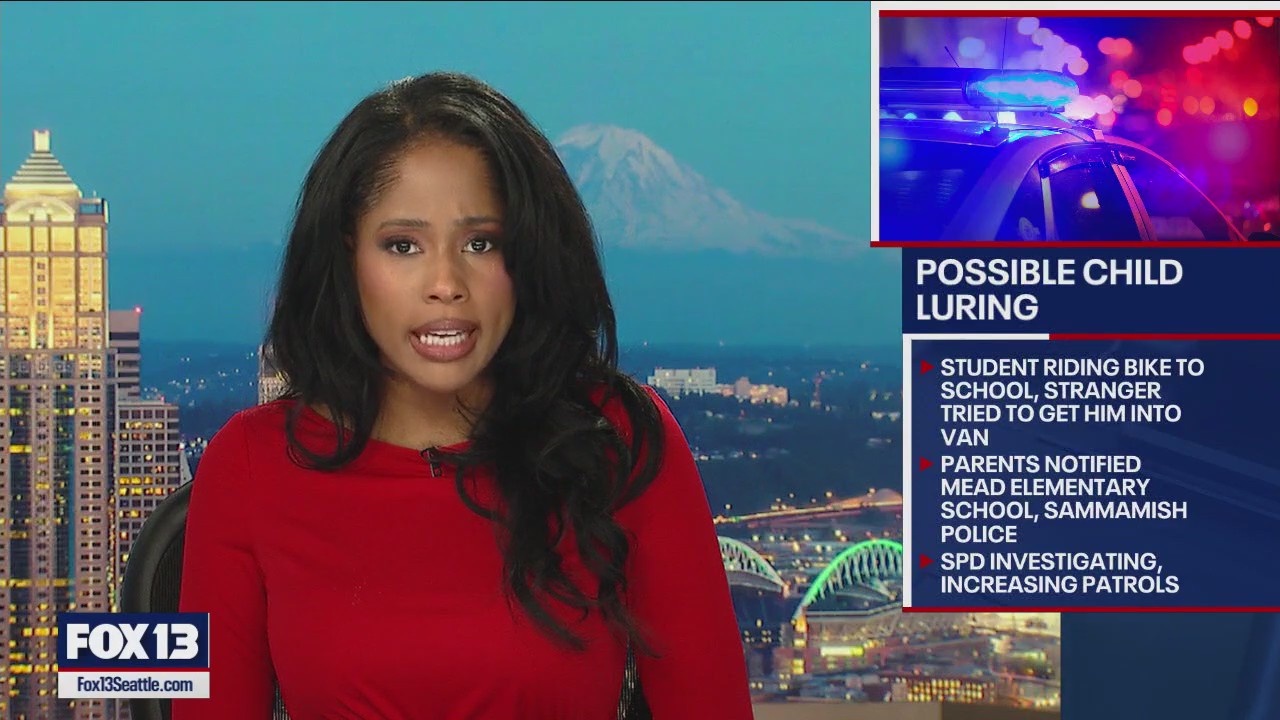 Sammamish PD investigating possible child luring incident