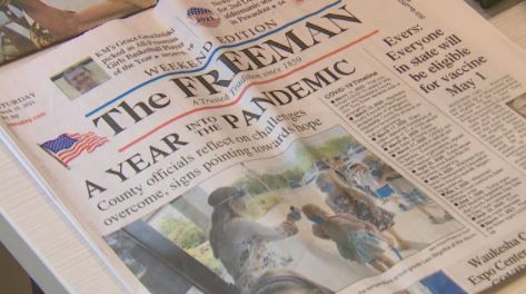 COVID-related items included in Waukesha time capsule