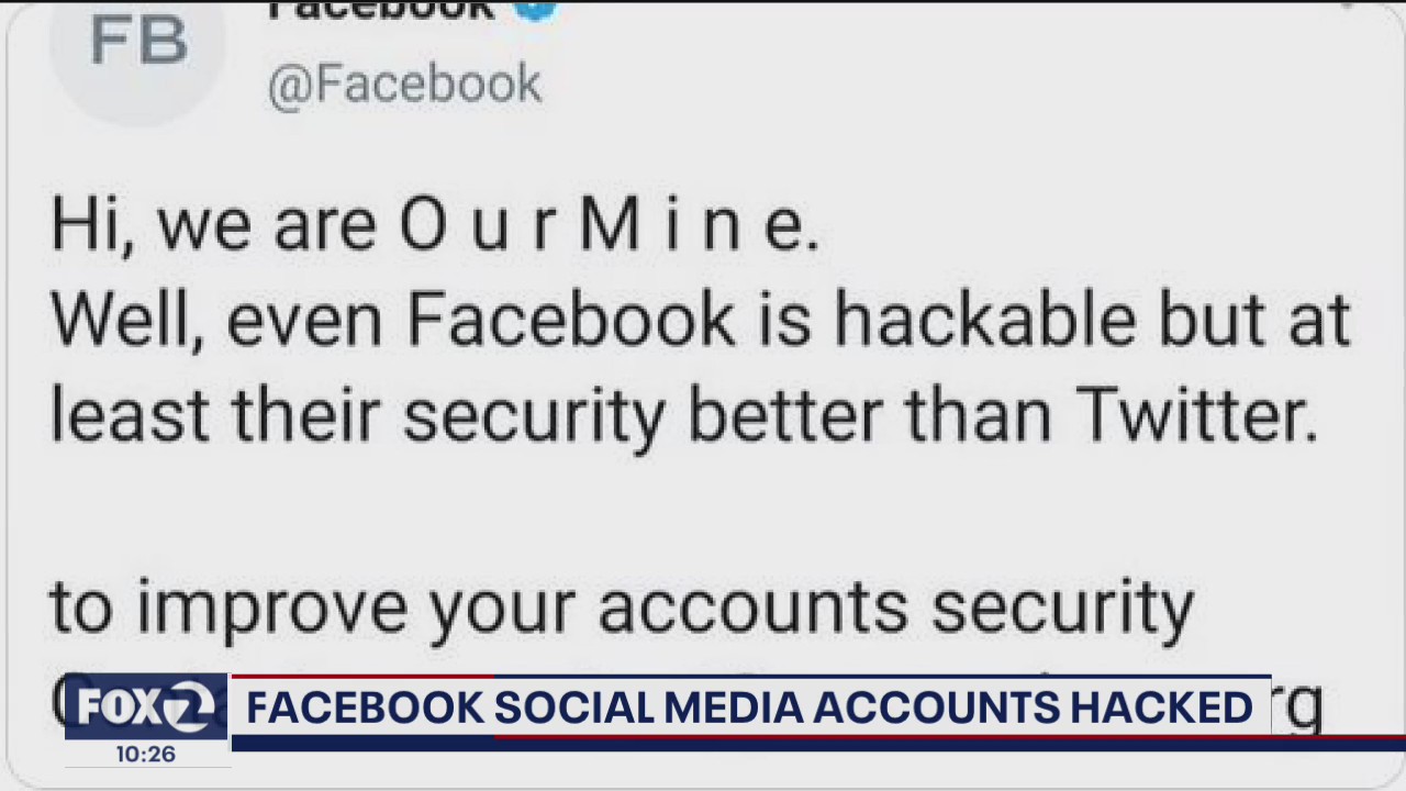 Facebook's Twitter and Instagram accounts compromised