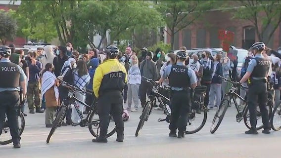Pro-Palestine camp on DePaul University cleared out by police