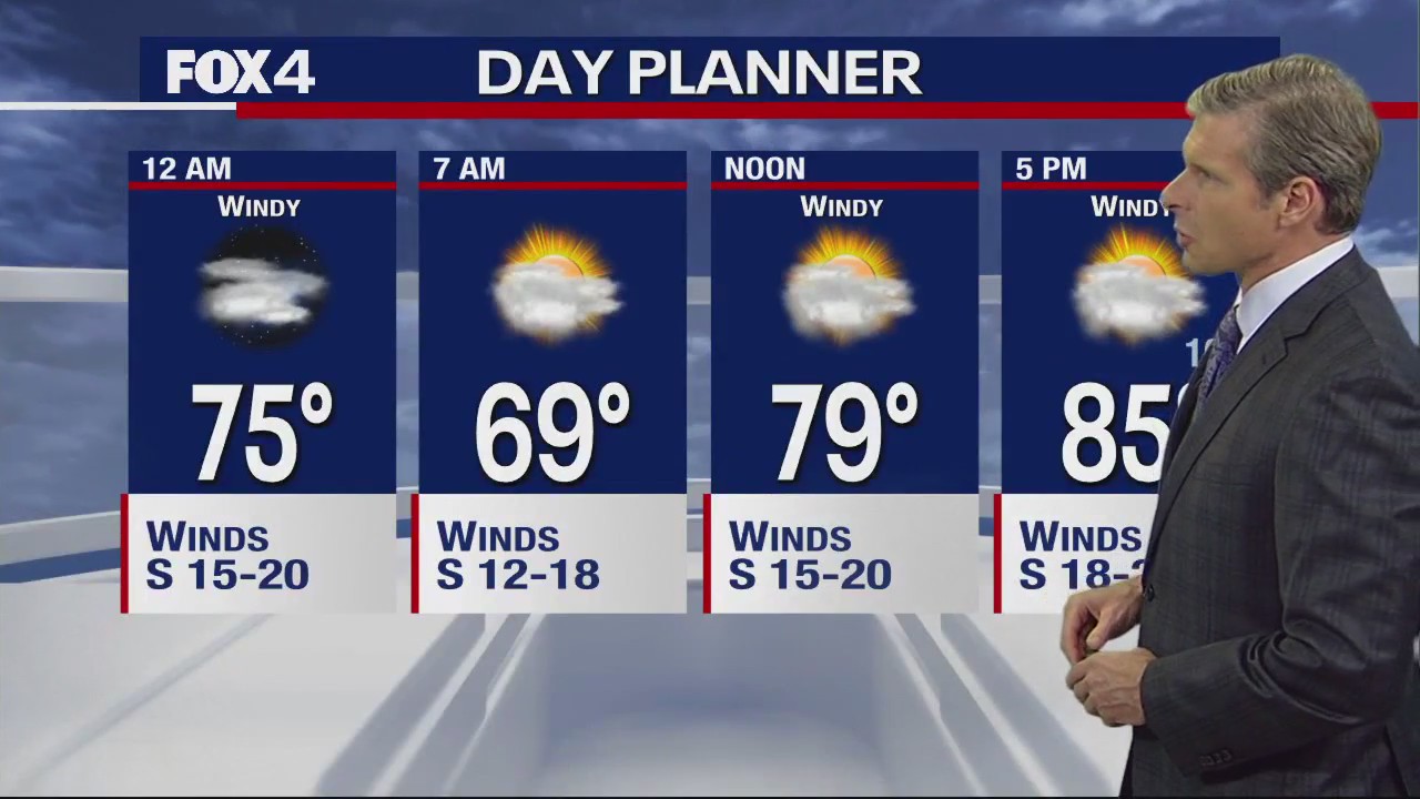 Dallas Weather: April 3 overnight forecast