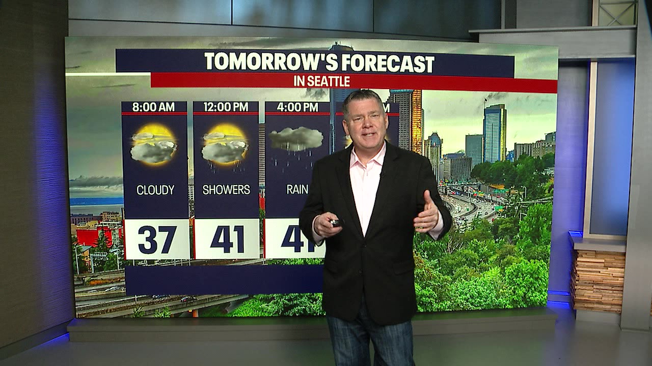 Seattle weather: Rainy western WA weekend ahead
