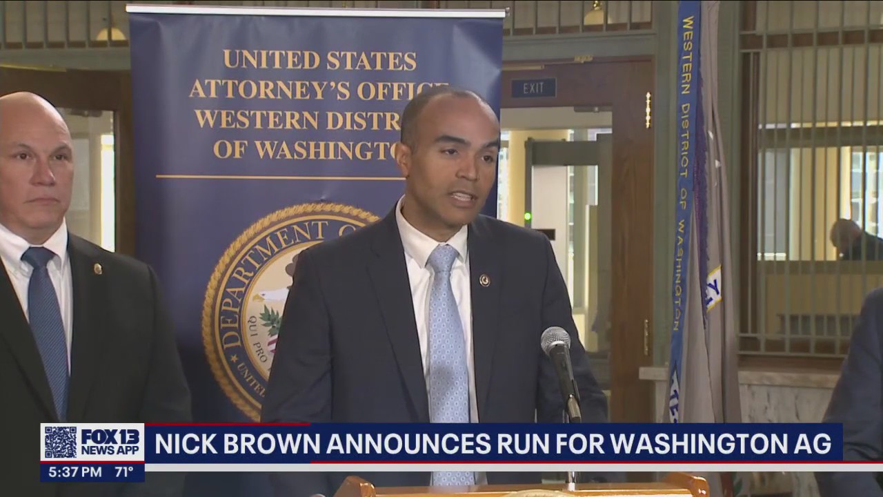 Former U.S. Attorney announces run for WA Attorney General