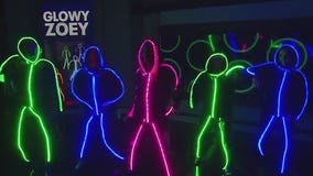 Good Day LA tests out Glowy Zoey costumes