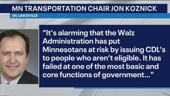 Trump Administration cracking down on illegal CDL's in Minnesota
