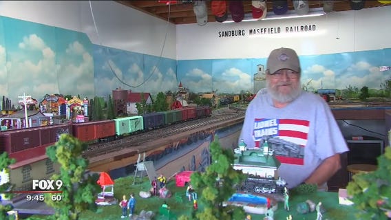 Alzheimer's patients use shared love of model trains to combat disease